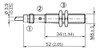 Sensor Inductivo  Rasante C/cable Sick Sn 1.5mm   M08 Pnp 1