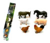 Animales De La Granja Kit 6 Animales Plástico 0