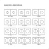 6 Cx Coins Holder Porta Moedas Grampeável Organizer 20,5mm 3 6 Cx Coins Holder Porta Moedas Grampeável Organizer 20,5mm 3