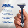 Kit 2 Aparelho Barbear Gillette Prestobarba3 Extra Suave C/2 1