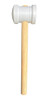 Martelo De Borracha Branca 80 Mm - Eda 9uw 0