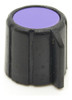 5 Perillas Potenciometro Violeta 14mm X 13mm Buje Bronce 0