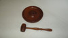 Rompe Nueces Con Martillo En Madera Antiguo Miralo 3