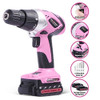 Pink Power Pp182li 18 Voltios De Litio-ion Cordless Electric 1