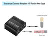 Microfone Ultracompacto Muslady +48v Phantom Fonte De Alimen 6