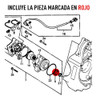 Bendix Piñon Burro Arranque Honda Trx 90 2
