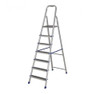 Escalera Aluminio Familiar Simple 150kg 7 Escalones 150cm En 0