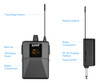 Microfone Uhf.. 5mm.. 35mm Body Pack Com Plugue Transmissor 2