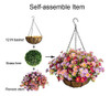 Lesrant Cestas De Flores Colgantes Para Exteriores, Falsas J 1