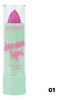 Kit Balm Labial Mágico Ruby Rose Dream Lips Batom Rosa C/2un 3