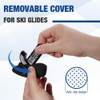 Deslizadores De Esqui Con Fundas Para Andador 4un Negros 3