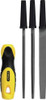 Juego 3 Limas Triangular Redonda Plana Y Mango Stanley 22319 0