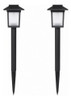 Set 2 Estacas Solares Tipo Farol 0