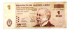 Billete Bono Argentino Patacón $ 1.- 0