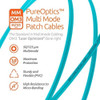 Cable De Conexion De Fibra Duplex Multimodo  50125 Om3 10 Gb 2