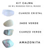 Kit Calma Y Tranquilidad, Piedras Naturales Energéticas - 1 Kit Calma Y Tranquilidad, Piedras Naturales Energéticas - 1