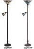 Bieye L10739 Lámpara De Pie Antorchiere Con Vitrales Estilo 1 Bieye L10739 Lámpara De Pie Antorchiere Con Vitrales Estilo 1