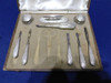 Set De Manicura Antiguo Bañado En Plata Casa Pedro Bignon 5