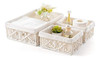 Cestas De Almacenamiento De Macramé Mkono Decoración Con For 0
