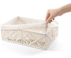 Cestas De Almacenamiento De Macramé Mkono Decoración Con For 4