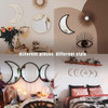 Juego Espejos Fases Lunares 5 Piezas Decoración Natural 5