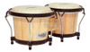 Bongo Percusión Parche De Cuero Herrajes De Hierro Garantia 2