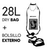 Boya Natacion 28l C/ Red Aguas Abiertas Dry Bag Estanco 3