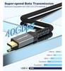 Cable Usb4 Para Cable Thunderbolt 3 De 6,6 Pies, Cable Usb 4 1