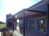 Techo Pérgola Hierro Y Madera Policarbonato Cochera Garage 4