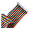 Fielect Idc - Cable Plano De Alambre De Arco Iris (40 Pines, 4