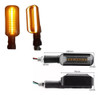 Kit Faros Giro Led Ambar Guiño Moto Doble Función Secuencial 2