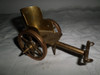 Antiguo Carro Carruaje Bronce Decoracion O Accesorio Muñecas 6