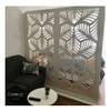 Panel Decorativo Biombo Separadores Calado Divisor 1.8x0.4 6