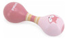 Maraca Doble Zorro Rosa Polarb Cadaques Kids 0