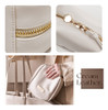 Elegante Bolsa De Cosmeticos Acolchada Portatil Para Mujer C 4 Elegante Bolsa De Cosmeticos Acolchada Portatil Para Mujer C 4