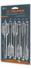Juego De Mechas Paleta Chatas 3 Puntas 3/8 A 1'' Truper 0