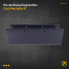 Soporte Placa Con Pestaña Union Tirante Madera 2x5 3x5 Par 3