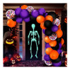 Esqueleto Colgante Luminoso  Fluo Glow Halloween 90 Cm 2