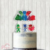Kit Imprimible Heroes En Pijamas - Textos Editables 2