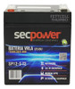 Bateria 12v 5ah Para Caixa De Som Ecopower 1291 350w 2