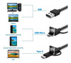 Cámara Boroscopio 3 En 1 Con Usb Celular Android Tipo C Pc 6