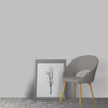 Papel De Parede Cinza Claro Fosco Vinil Adesivo 5x1mt 0