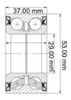 Ruleman Trasero Ford Focus Ecosport Fiesta Max (s/abs) 2