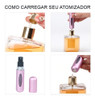 Atomizador Spray Recarregável Para Perfume 6
