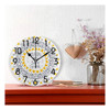 Naanle Reloj De Pared Redondo Con Diseño Elegante Y Hermos. 1