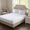 Madison Park Cloud Soft Overfilled Plush Bed Protector Funda 0