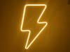 Cartel Neon Led Forma De Rayo 1