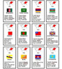 Etiquetas Para Cédulas Dos 290 Países Do Mundo Tamanho 4,3cm 3