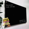 Planner Semanal Parede Planejador Acrílico Negro 100x90cm 2
