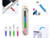 Kit Protetor Organizador Cabo Fio Usb Celular Silicone Mola 5